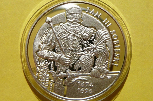 10 ZŁOTYCH POLSKA 2001 JAN III SOBIESKI PÓŁPOSTAĆ