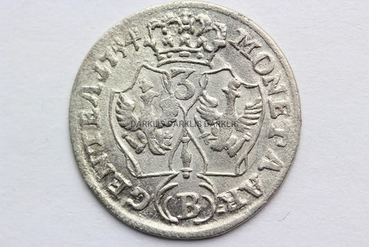 3 KRAJCARY 1754 B WROCŁAW ŚLĄSK FRYDERYK II S.1-