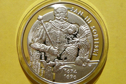 10 ZŁOTYCH POLSKA 2001 JAN III SOBIESKI PÓŁPOSTAĆ