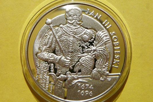 10 ZŁOTYCH POLSKA 2001 JAN III SOBIESKI PÓŁPOSTAĆ
