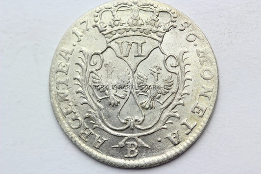 SZÓSTAK ŚLĄSK WROCŁAW 1756 FRYDERYK II A4