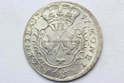 SZÓSTAK ŚLĄSK WROCŁAW 1757 FRYDERYK II