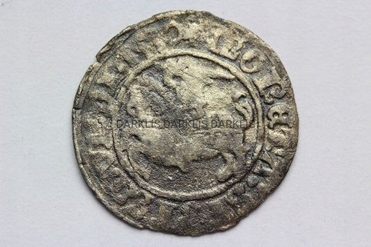 PÓŁGROSZ WILNO POLSKA 1510? ZYGMUNT I STARY STAN 3