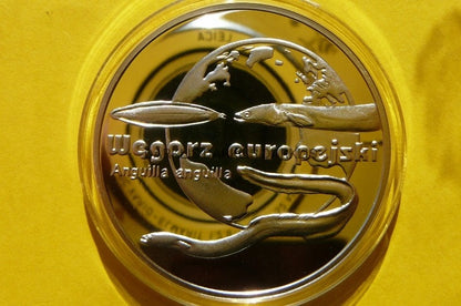 20 ZŁOTYCH POLSKA 2003 WĘGORZ EUROPEJSKI - Ag 925